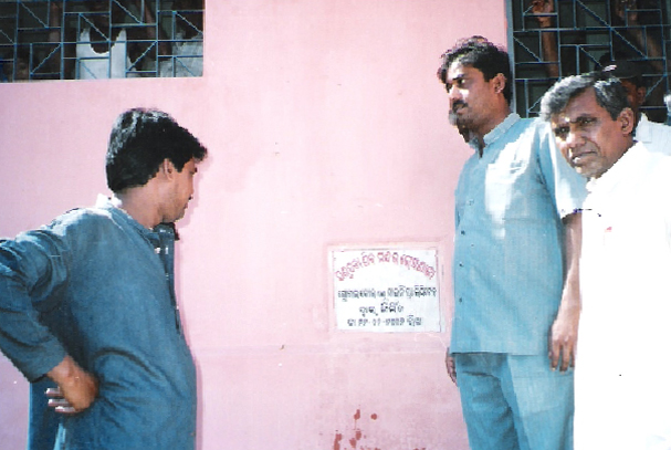 Construction of Kitchen Building in the Shivmandir of Village-Ghantapada.