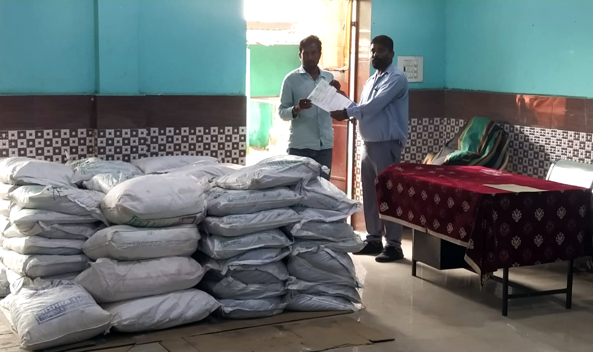 1-Supply of Bleaching Powder, Lime and providing sprinkling charges to Ghantapada Grama Panchayat, Talcher, Dist-Angul