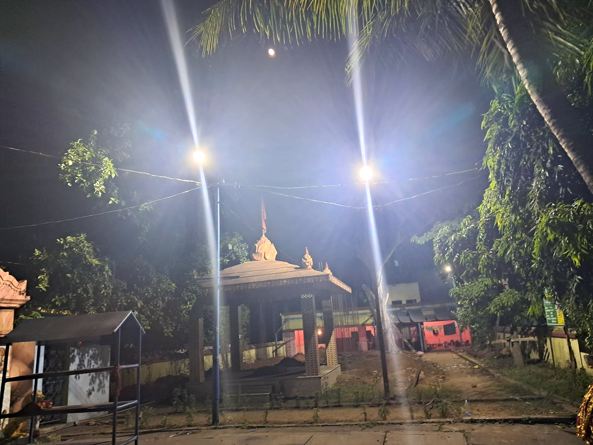 1-Supply of LED lights (120 WT) at Nilakanteswar Shiva Temple and its surroundings in Ghantapada G.P., Talcher
